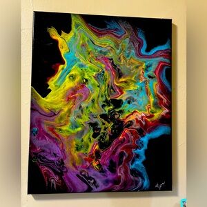 Acrylic Pour wall art